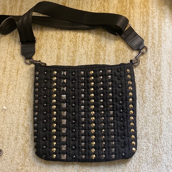 THINK ROYLN Bags Think Royln The Stevie Studded Crossbody Bag Black
